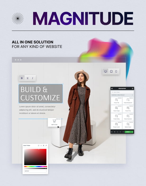 Magnitude – Multi-Purpose Elementor Website & eCommerce Builder WordPress Theme v1.0.1 GPL Download