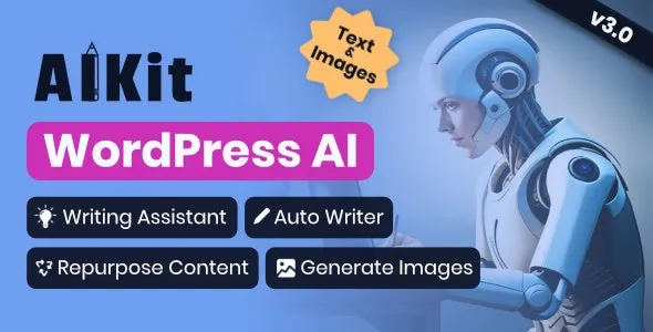 Unlock your content creation potential with AIKit - WP AI Writing Assistant / OpenAI GPT GPL Download. Harness the power of artificial intelligence to enhance your productivity, creativity, and efficiency. Get the latest version online at an affordable price.