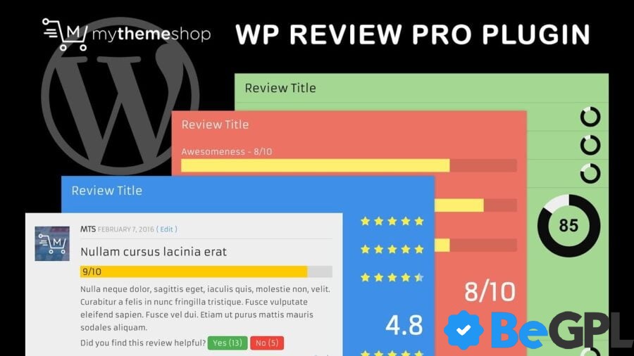 MyThemeShop WP Review Pro v3.4.11 GPL Download