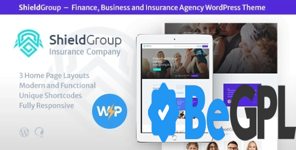 ShieldGroup v1.1.7 - An Insurance & Finance WordPress Theme - GPL Download
