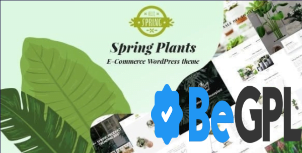 Spring Plants Gardening & Houseplants WordPress Theme v3.4 GPL Download