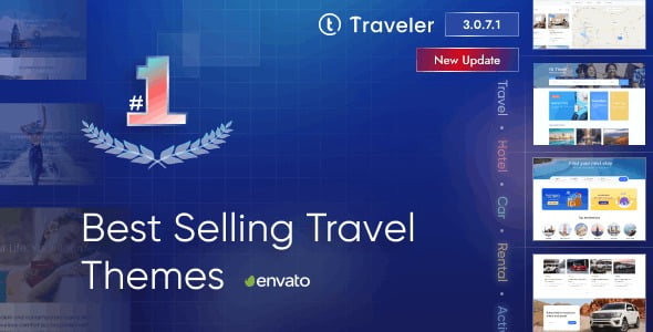 Traveler v3.0.9 Travel Booking WordPress Theme - GPL Download