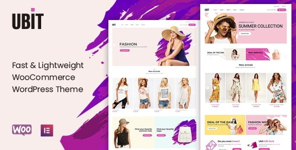 Ubit – Fashion Store WooCommerce Theme v1.5.6 GPL Download