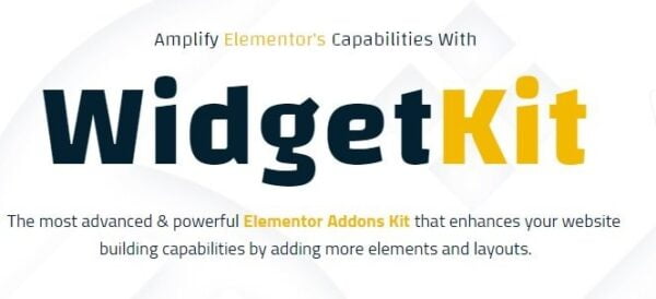 WidgetKit Pro Huge Collection of Pro Quality Element For Elementor v1.12 GPL Download