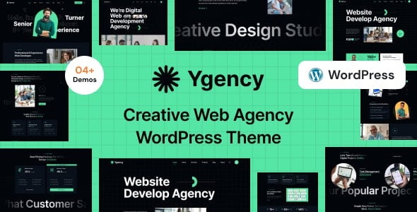 Ygency v.1.0.6 – Web Design Agency WordPress Theme GPL Download