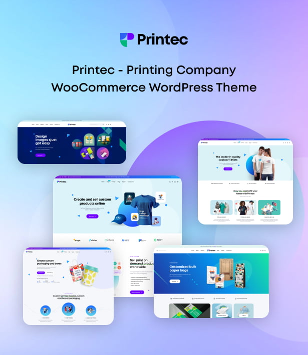 Printec Printing Company WooCommerce Theme nulled gpl free download