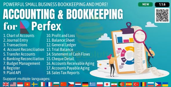 Accounting and Bookkeeping module for Perfex CRM v1.1.6 Download