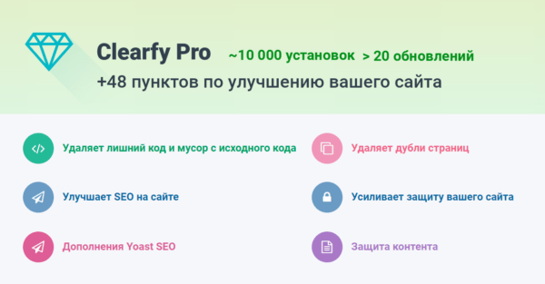 WpShop Clearfy Pro v3.5.3 Download