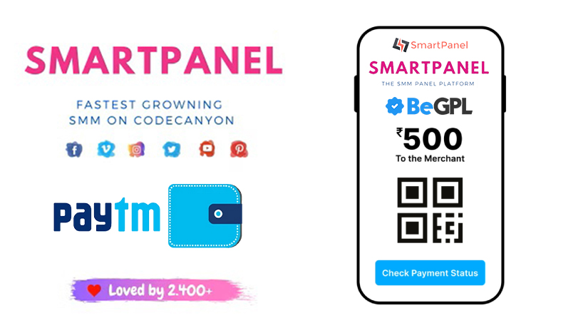 Paytm QR [MID] Module for SmartPanel SMM Panel Download