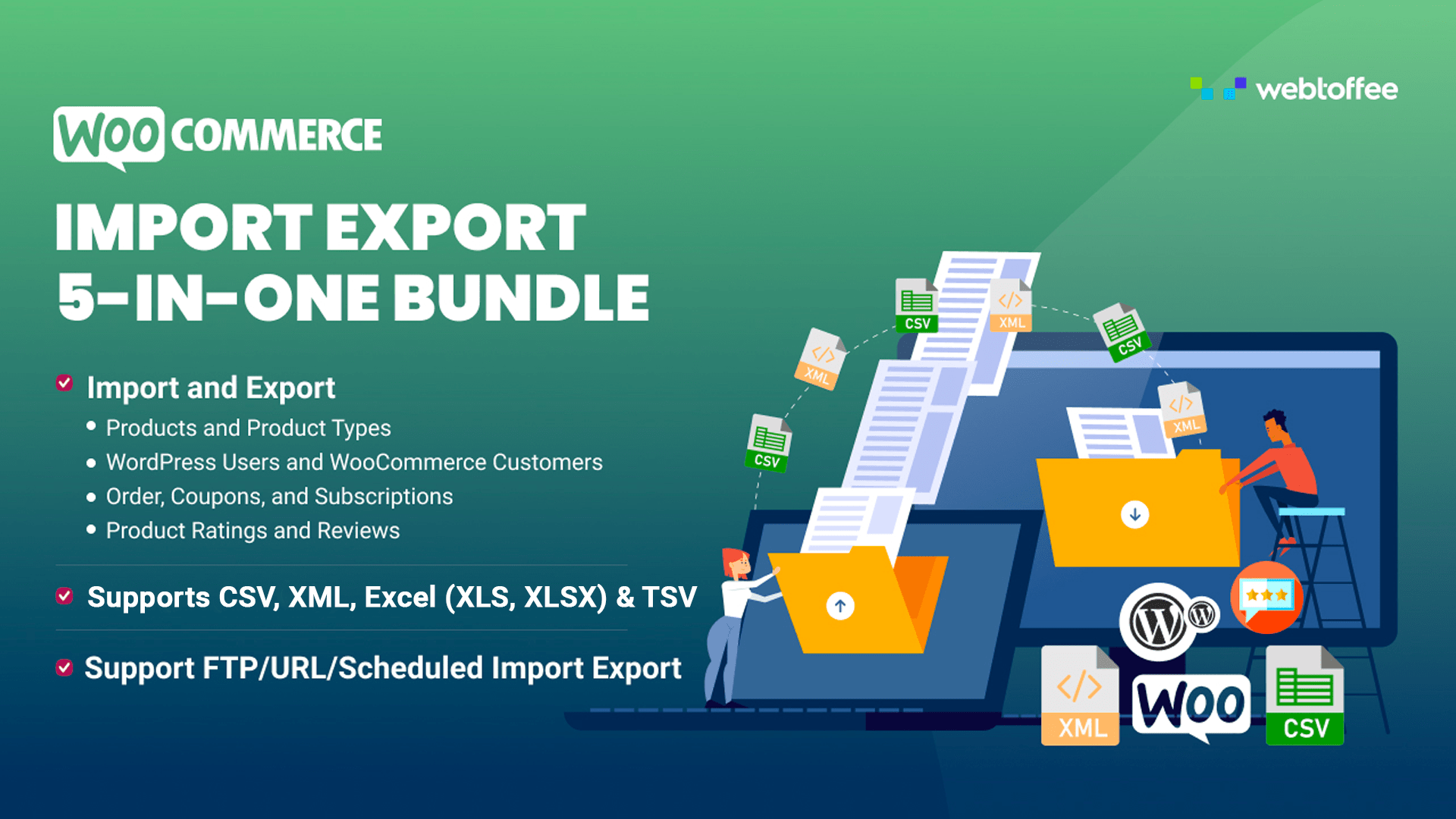 All-in-one WooCommerce Import Export Suite v1.2.6 by WebToffee Download